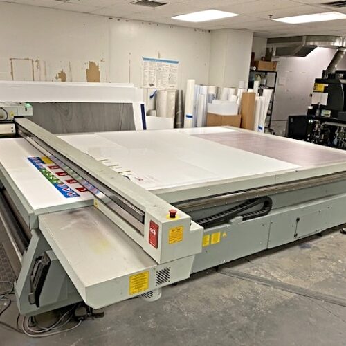 Oce Arizona 550XT RMO WIO SSK Flatbed Printer (used) Item # UE-111920B (Florida)