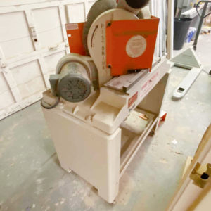 Equipment Lot: Pistorius MN-200 Saw, Jyden Chopper, Smooth Mount 40" Pouch Board Roll Laminator (Used) Item # UE-011221B (North Carolina)