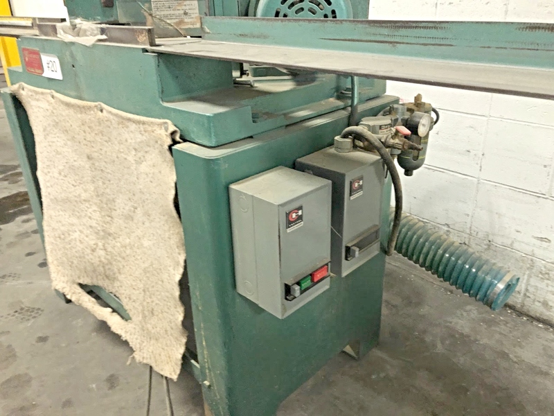 Equipment Lot: Pistorius MN200 Double Miter Saw & ITW AMP VN4+E2 Programmable Frame Joiner (used) Item # UE-011421A (Indiana)