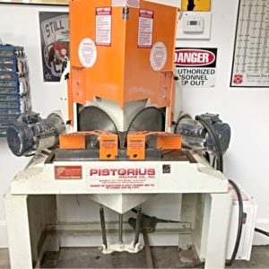 Equipment Lot: Pistorius MN-300 Double Miter Saw & Mitre Mite VN42 Vnailer (Used) Item # UE-122920A (Indiana)