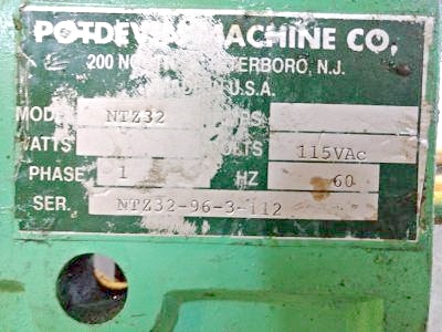 Potdevin NTZ32 32″ Cold Gluer (used) Item # UE-110920E (Missouri)