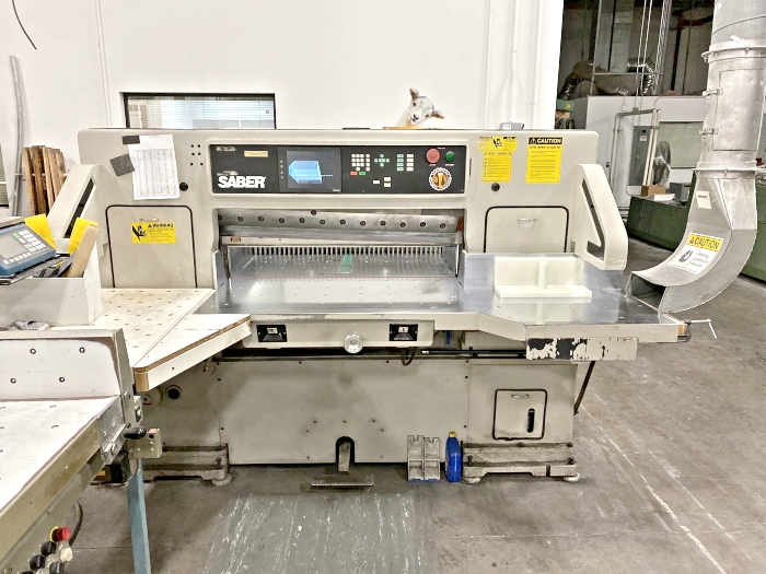 Sabre 45″ Guillotine Paper Cutter (used) Item # UE-092820J (Arizona)