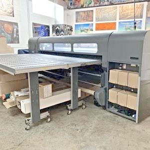 HP Scitex 550 FB UV Flatbed Inkjet Printer (used) Item # UE-092320N (New York)