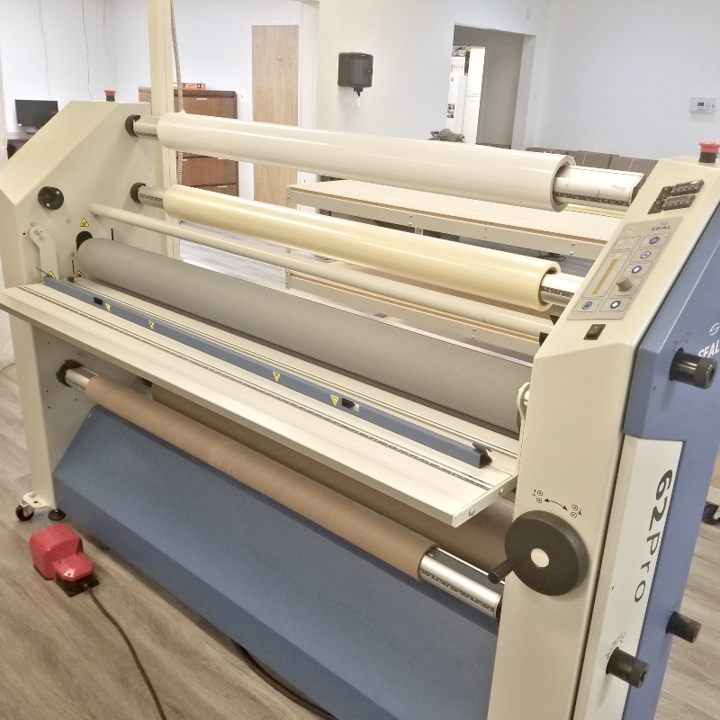 Equipment Lot: SureColor S40600 Printer, Seal Laminator, Fletcher 3100 & Supplies (Used) Item # UE-112420B (New Jersey)