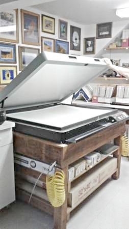 Vacuseal 3444H Vacuum Dry Mount Press (used) Item # UE-010521A (Colorado)