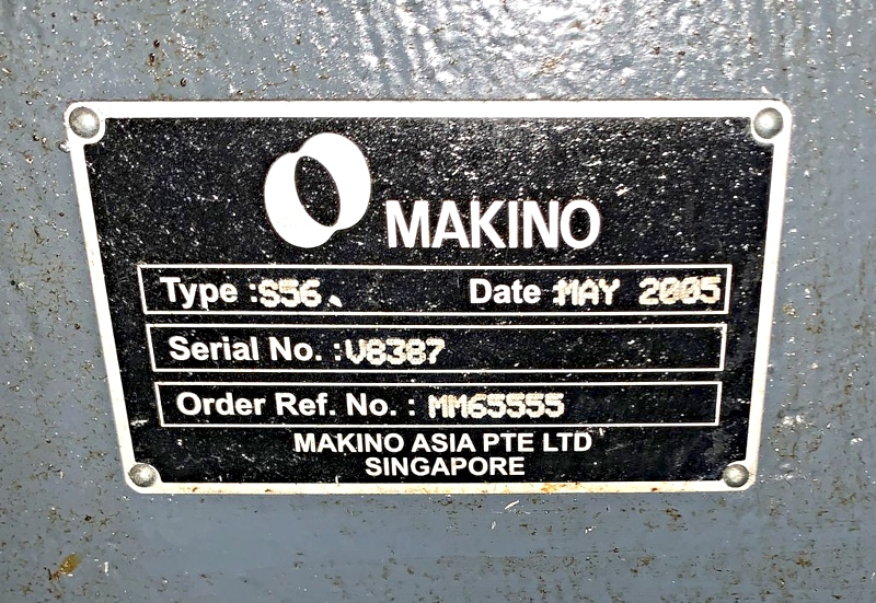 Makino S56 CNC Vertical Machining Center (Used) Item # UE-123020B (Canada)