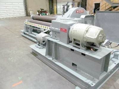 Webb 9L Plate Roll Machine (used) Item # UE-092920E (Arizona)