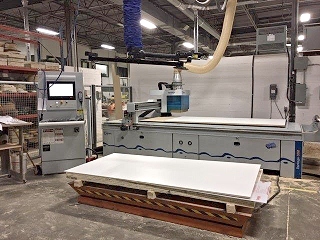 Weeke 4 x 10′ CNC Machining Center (Used) Item # UE-020321C (Canada)