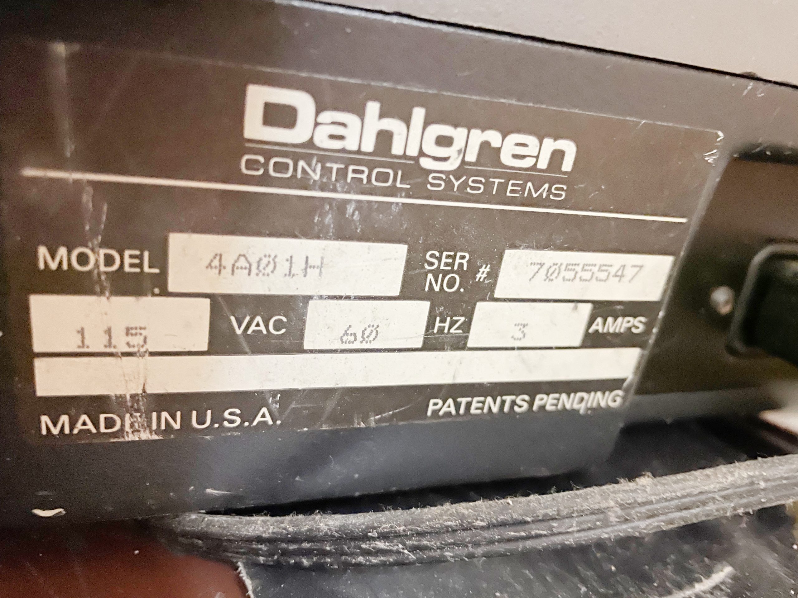 Dahlgren Wizzard XL Engraver (used) Item # UE-020122H (Pennsylvania)