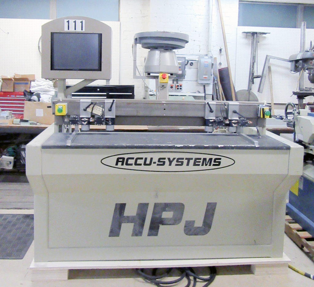 Accu-Systems Model HPJ-48 Bore & Dowel Machine (Used) Item # UE-110521J (Pennsylvania)