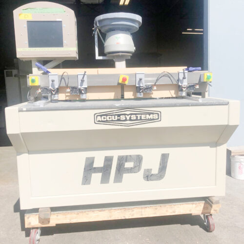 HPJ Accu-Systems Doweling Machine (used) Item # UE-121721H (Canada)