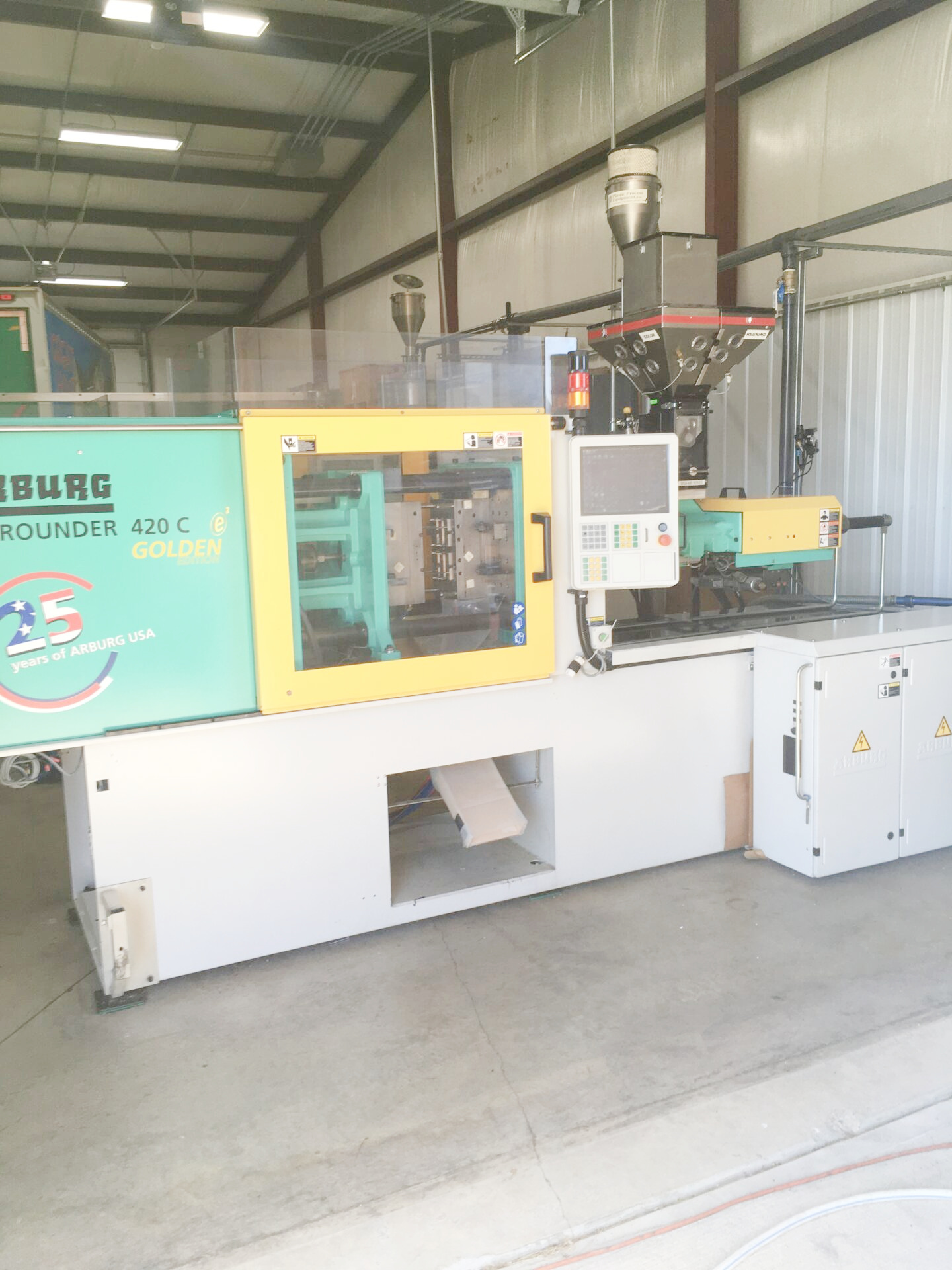 Arburg 420C1000-290 Injection Molding Machine (used) Item # UE-112421J (Arizona)