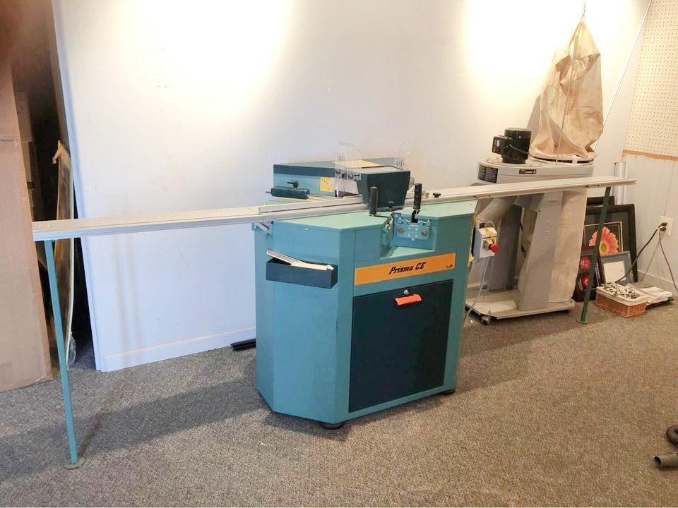 Picture Framing Equipment Lot: Brevetti Double Mitre Saw, Fletcher 3100 Cutter, Fletcher 3000 Cutter & Supplies (Used) Item # UE-010322F (Virginia)