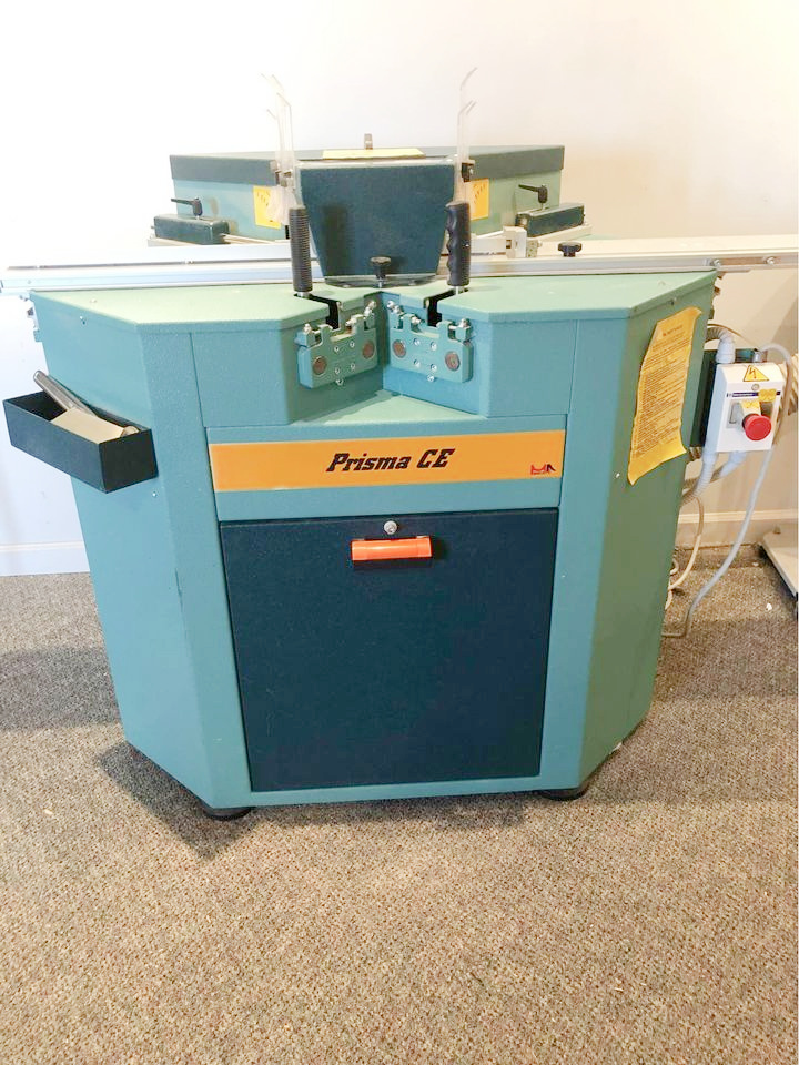 Picture Framing Equipment Lot: Brevetti Double Mitre Saw, Fletcher 3100 Cutter, Fletcher 3000 Cutter & Supplies (Used) Item # UE-010322F (Virginia)