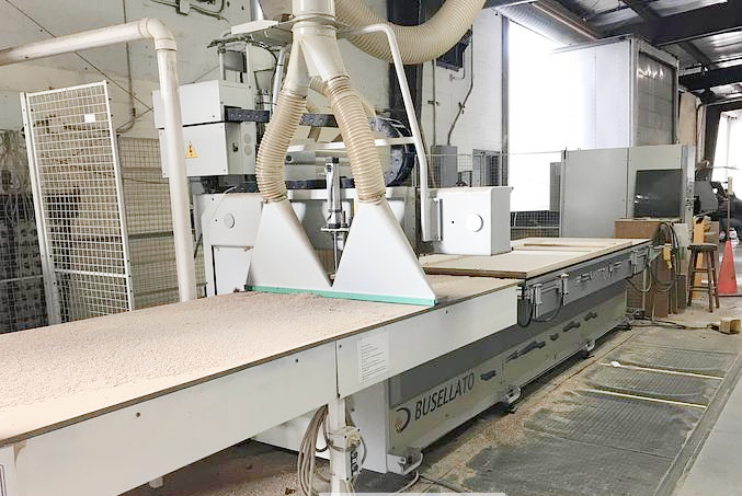 Busellato Jet 200RT CNC Router with Offloading (used) Item # UE-111721O (Southeast, USA)