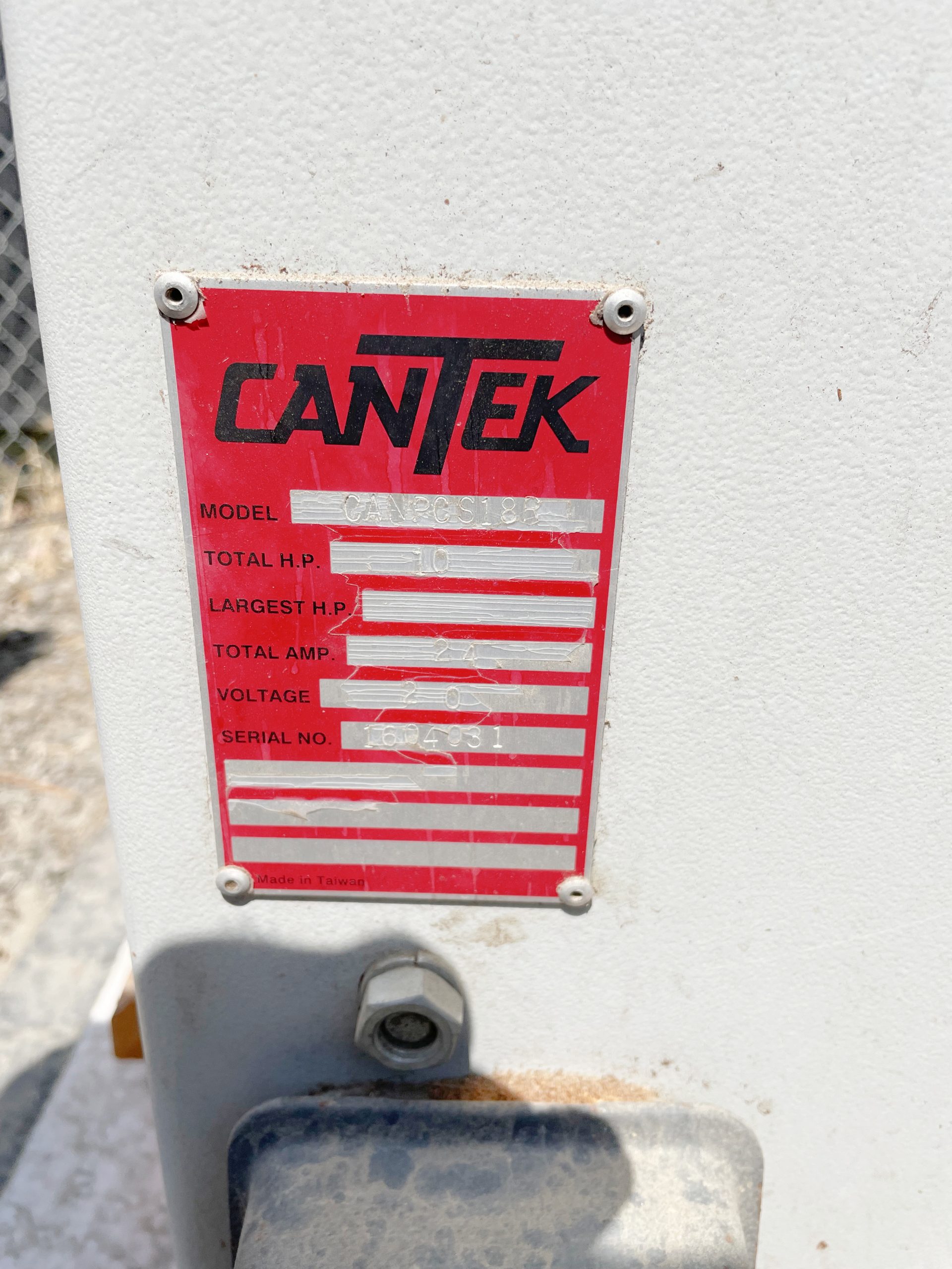 Cantek PCS-18R Pneumatic Chop Saw (Used) Item # UE-071521F (California)