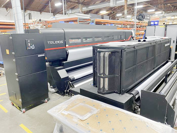 DGEN Teleios Grande / H6 Fabric Printing and Finishing Machine (used) Item # UE-010622H (Oregon)