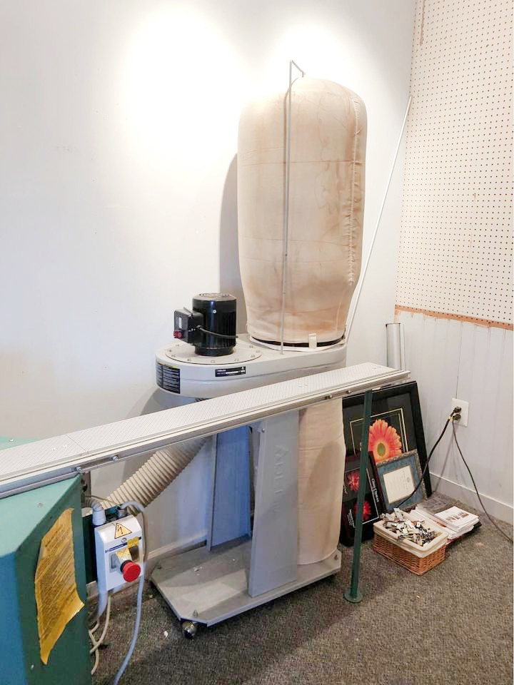 Picture Framing Equipment Lot: Brevetti Double Mitre Saw, Fletcher 3100 Cutter, Fletcher 3000 Cutter & Supplies (Used) Item # UE-010322F (Virginia)