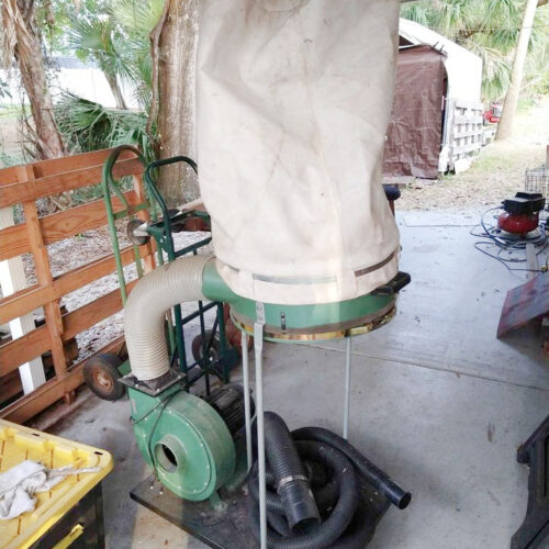 Powertec Dust Collector (Used) Item # UE-010622C (Florida)