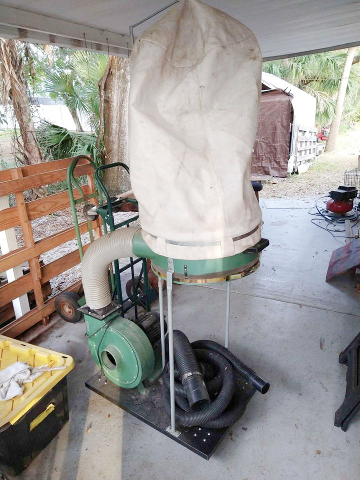 Powertec Dust Collector (Used) Item # UE-010622C (Florida)
