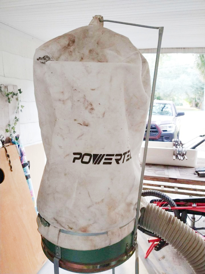 Powertec Dust Collector (Used) Item # UE-010622C (Florida)