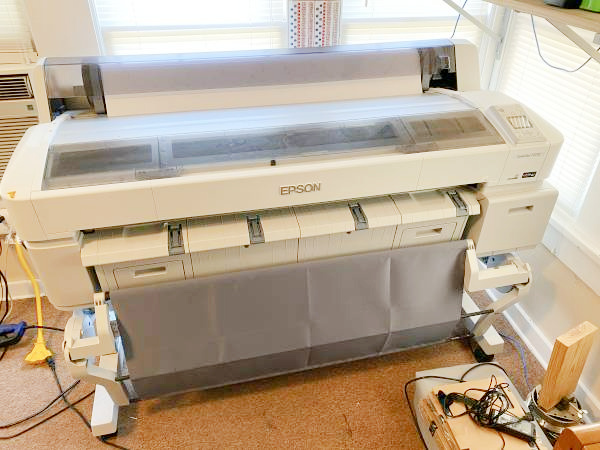 Epson T7270 44″ Dye Sublimation Printer (used) Item # UE-032922D (Texas)