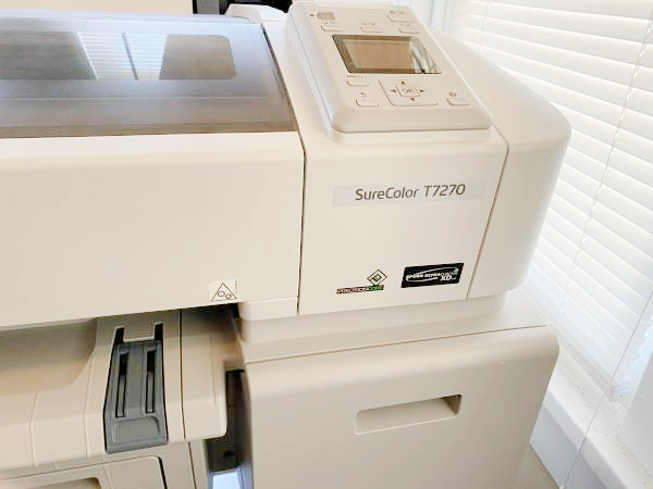 Epson T7270 44″ Dye Sublimation Printer (used) Item # UE-032922D (Texas)