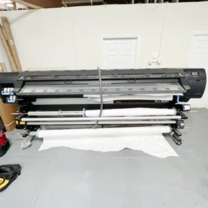 HP 104" Latex 6 Color Printer (Used) Item # UE-120321B (New Jersey)