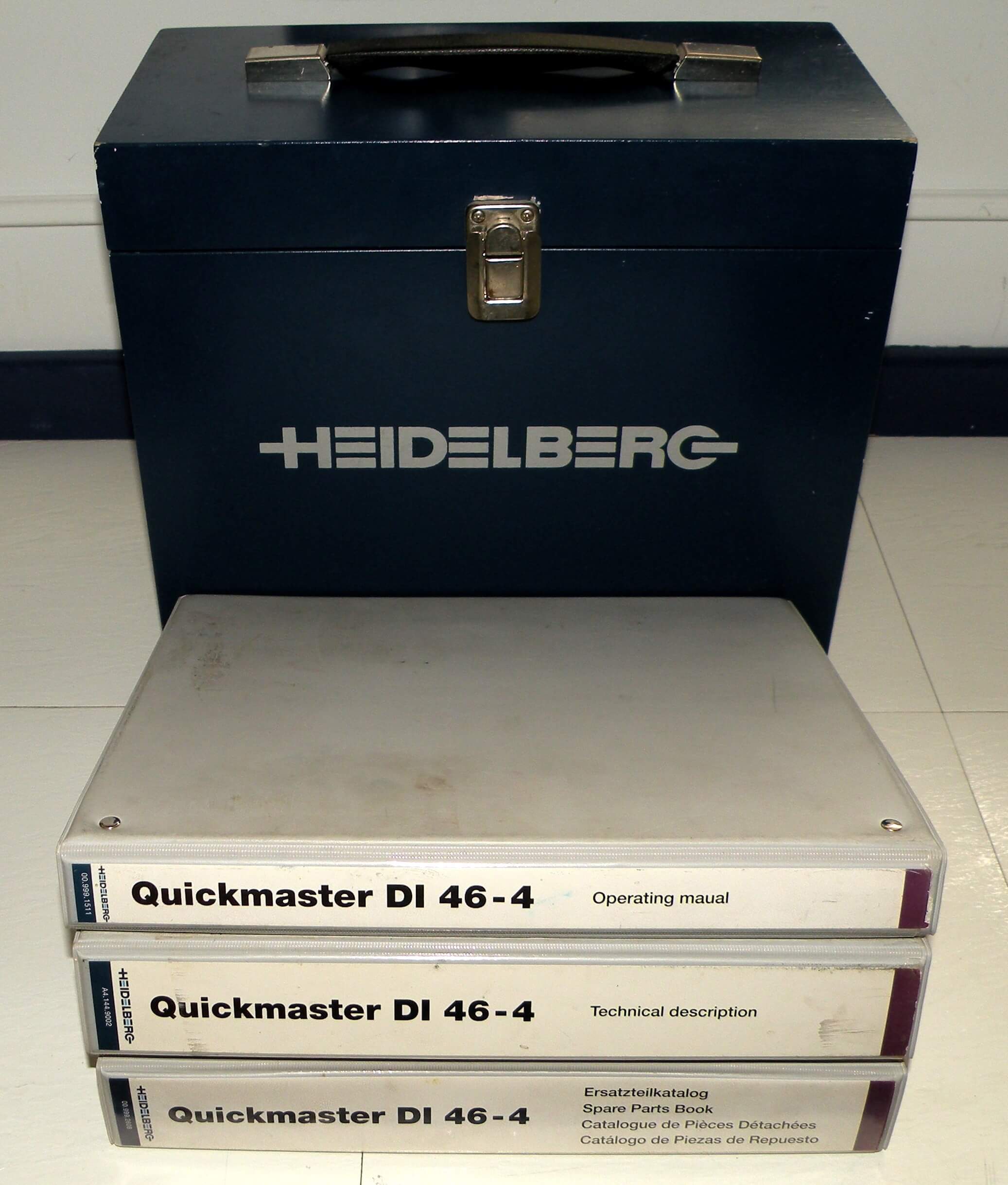 Heidelberg Quickmaster QM DI 46-4 Press (used) Item # UPE-12