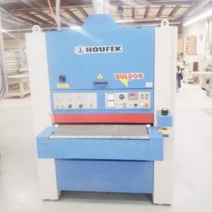 Houfek Buldog 2-Head Wide Belt Sander (Used) Item # UE-112921E (Canada)