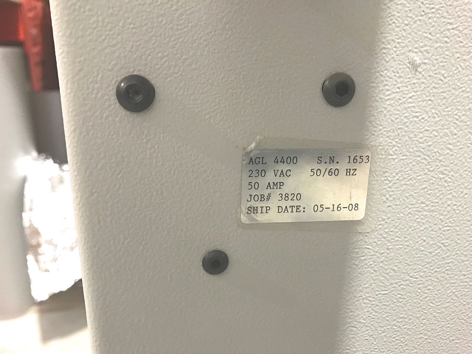 AGL 4400 Hot / Cold Laminator (used) Item # IPE-190 (Canada)