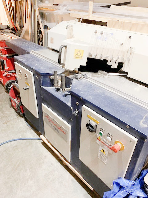 Picture Framing Equipment Lot: Alfamacchine / ITW AMP 200T Double Miter Saw, Miter Mite VN42 Vnailer, Vacuum Press & Supplies (Used) Item # UE-032122C (New York)