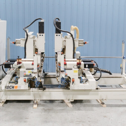 Koch Model BD-A Double Cycle Double-End Automatic Drilling Machine (used) Item # UE-110221M (Pennsylvania)