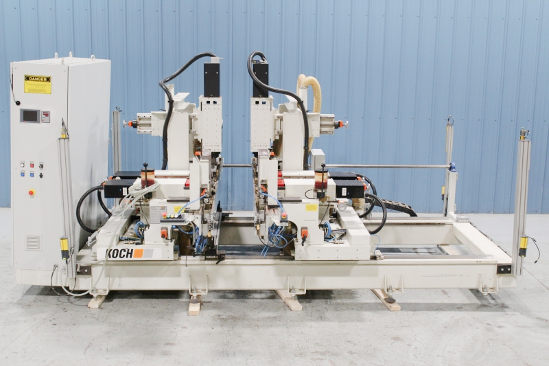 Koch Model BD-A Double Cycle Double-End Automatic Drilling Machine (used) Item # UE-110221M (Pennsylvania)