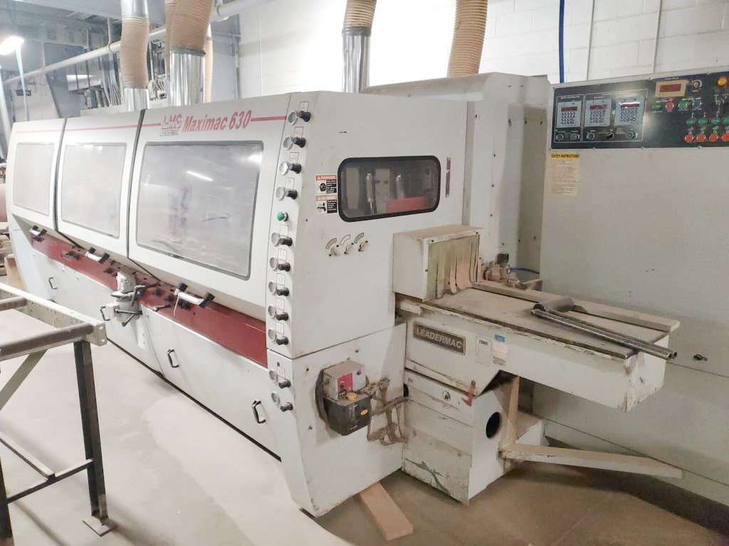 Leadermac 630 6 Head 12″ Wide Moulder (Used) Item # UE-110921I (Pennsylvania)