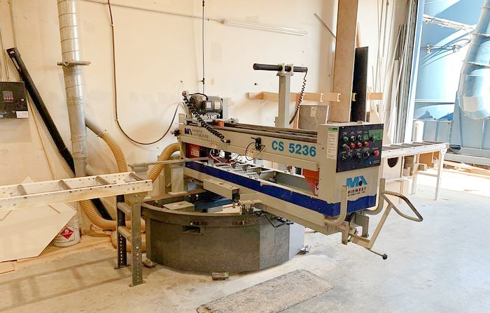 Midwest Automation Countertop Saw (used) Item # UE-111721F (Florida)