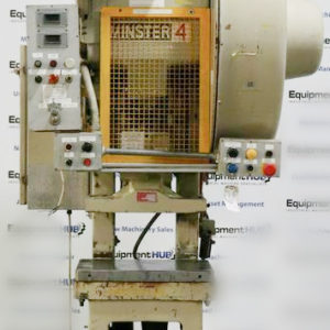 Minster No. 4 32 Ton Variable High Speed OBI Punch Press (used) Item # UE-071921F (Georgia)