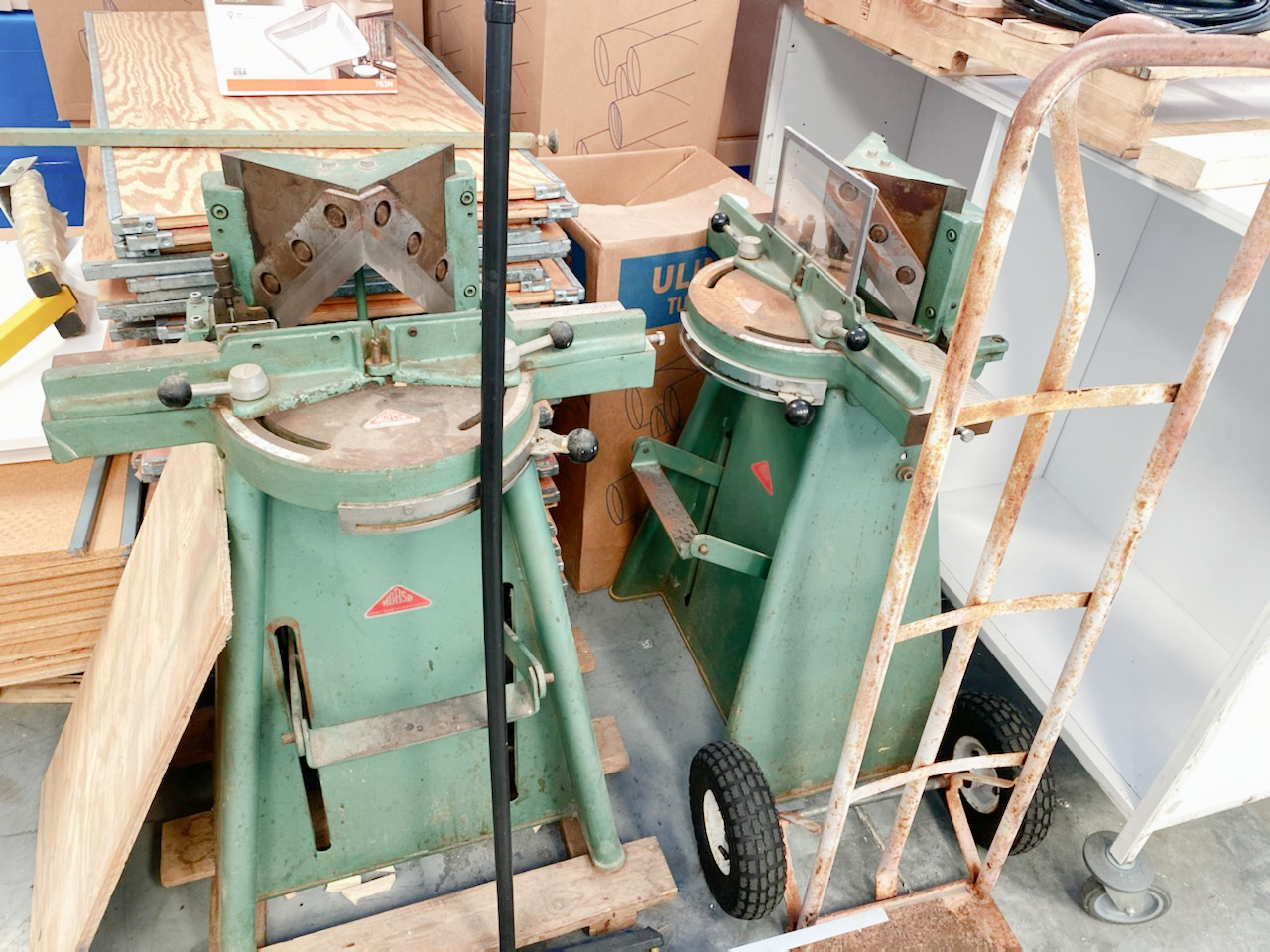 Picture Framing Equipment Lot: Morso Chopper / Choppers (Used) Item # UE-070921A (Florida)