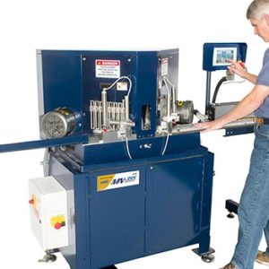 Fletcher AMP MN-355 Double Mitre Saw - AG-2000M Programmable Measuring System (New) Item # FT-101000