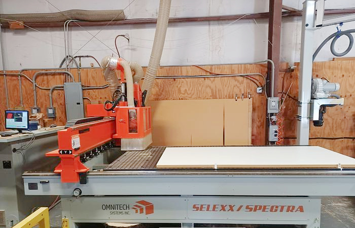 Omnitech Selexx Spectra CNC Router (used) Item # UE-122821O (South, USA)