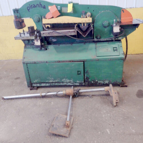 Piranha Model #P90 Hydraulic Ironworker (used) Item # UE-122021D (Ohio)