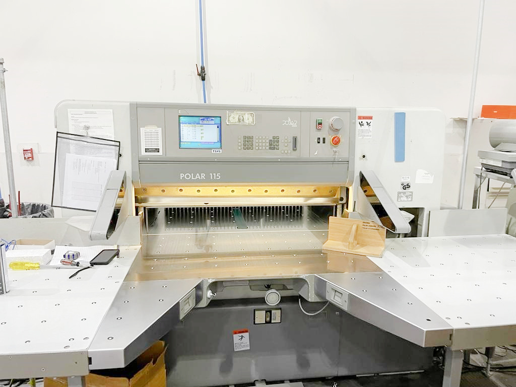 Used Polar 115E 45” Paper Cutter for Sale
