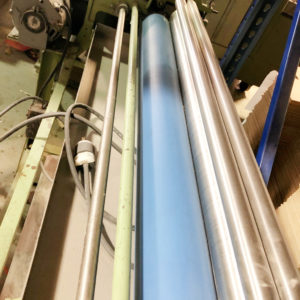 Equipment Lot: Potdevin NTZ36 36" Cold Gluer & Potdevin W36 36" Rotary Press (used) Item # UE-121321I (Illinois)