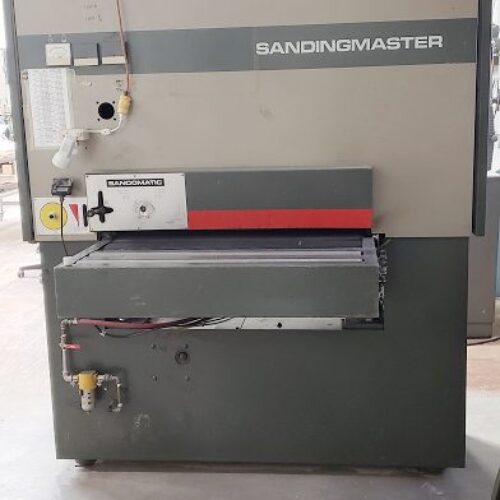 Sandomatic Sanding Master 1- Head Wide Belt Sander (Used) Item # UE-121321D (Canada)