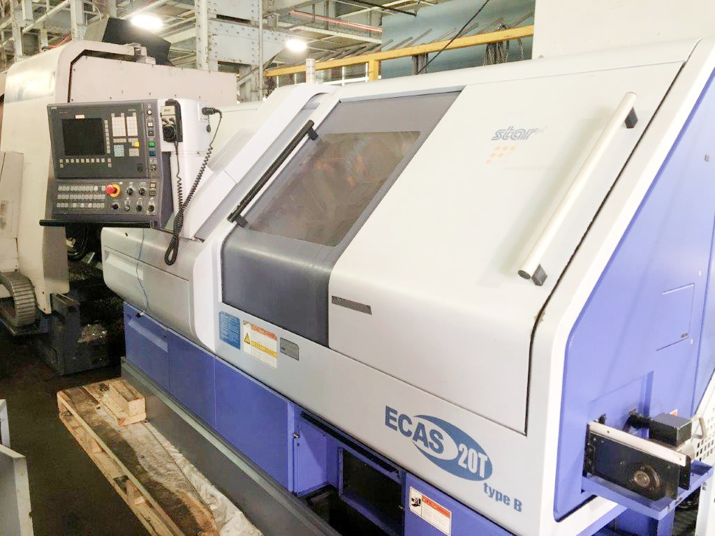 Star ECAS 20T CNC Swiss Lathe (used) Item # UE-121621K (Arizona)