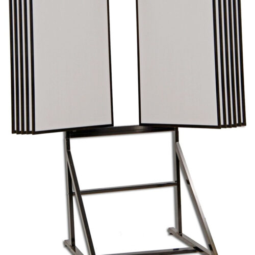 Poster / Artwork Display Flip Swing Rack (New) Item # JJ-171000