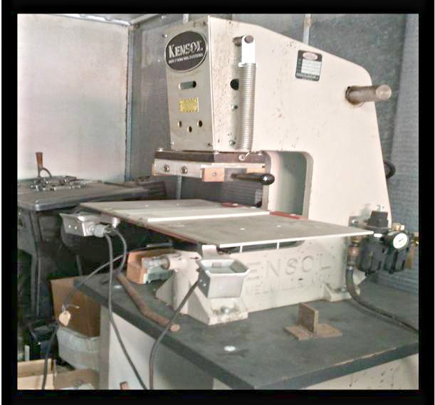 Kensol Hot Foil Stamping Machine Model K 46 T (used) Item # TM-112 (TX)