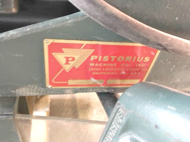 Pistorius MN-201 Double Miter saw (used) Item # UFE-2861 (NJ)