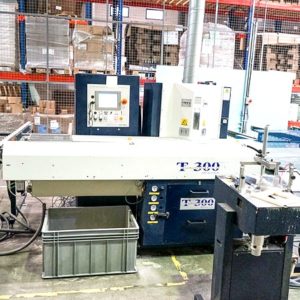 ITW AMP ALFA T300 Twin Blade Mitre Saw (used)