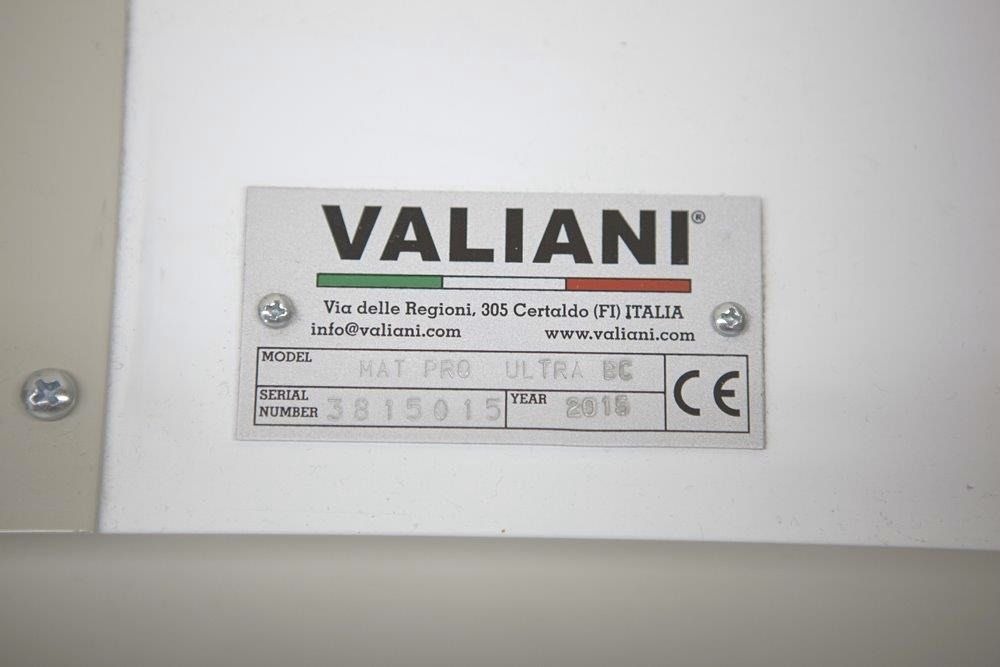 Valiani Mat Pro Ultra 150 BC Button Clamps (used) Item # UFE-C1529 ( Arizona)